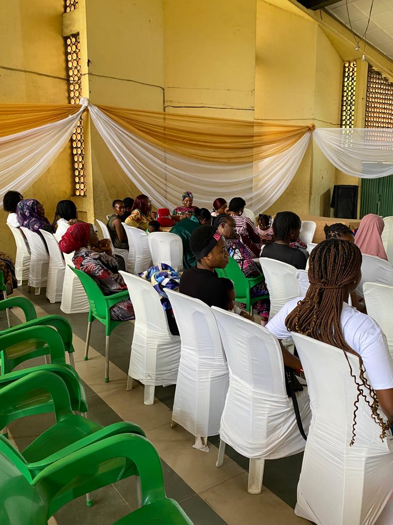 Parents and guests seated at the graduation ceremony